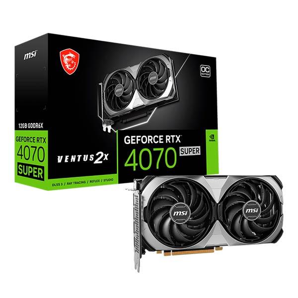 MSI GeForce RTX 4070 SUPER 12GB VENTUS 2X OC