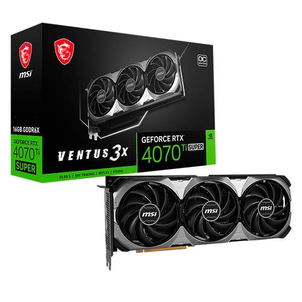 MSI GeForce RTX 4070 Ti SUPER 16GB VENTUS 3X OC