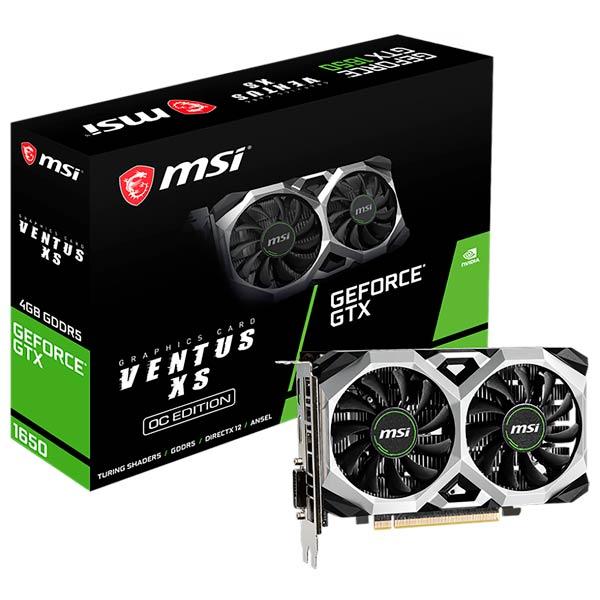 MSI GeForce GTX 1650 VENTUS XS 4GB OC